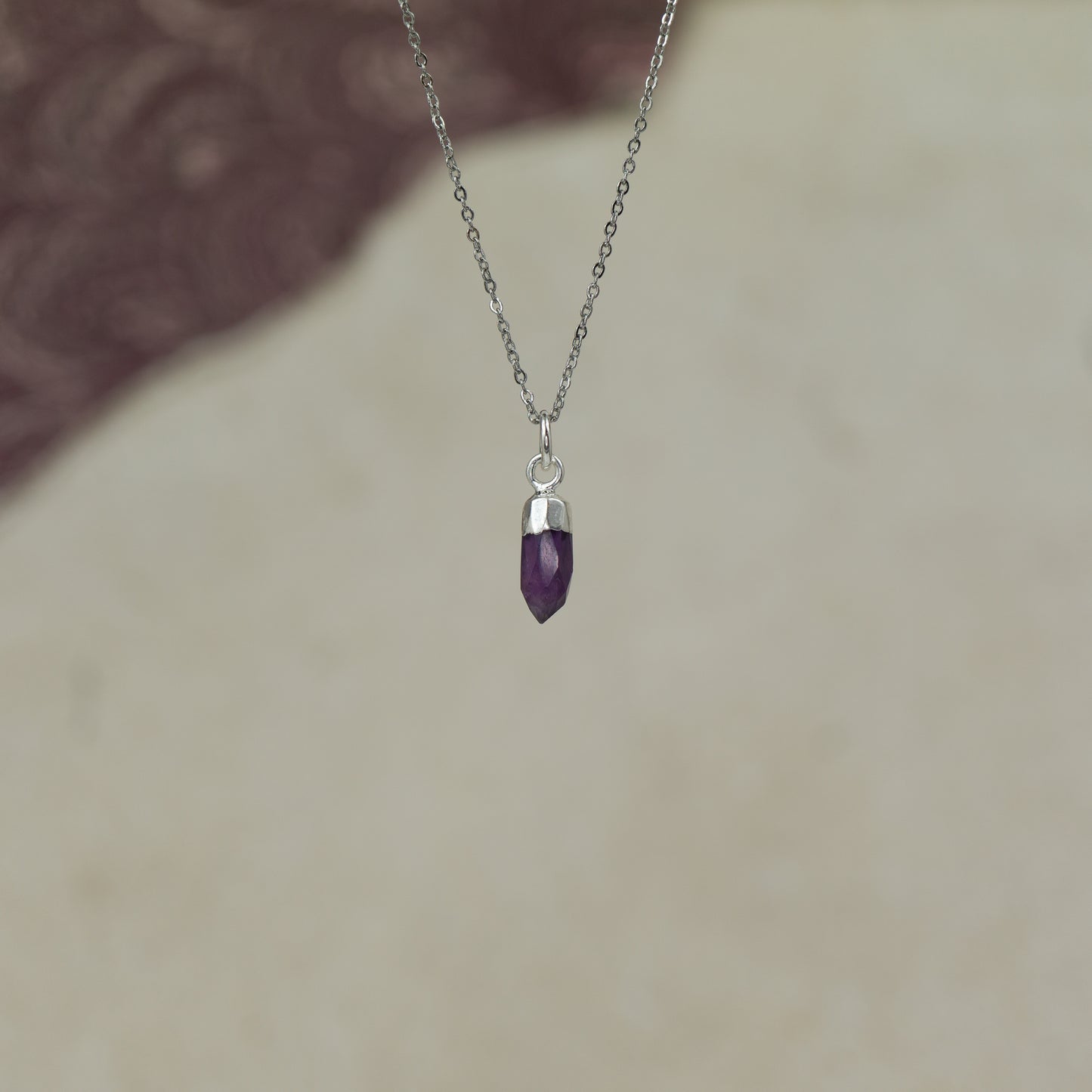 Amethyst Spike Pendant