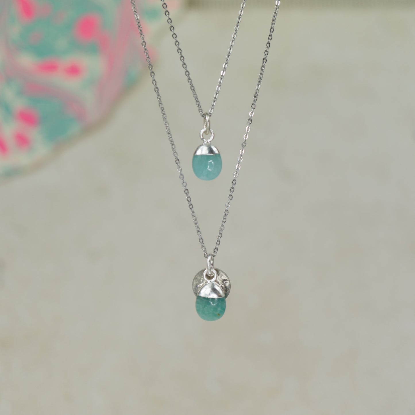 Tumbled Amazonite Pendant