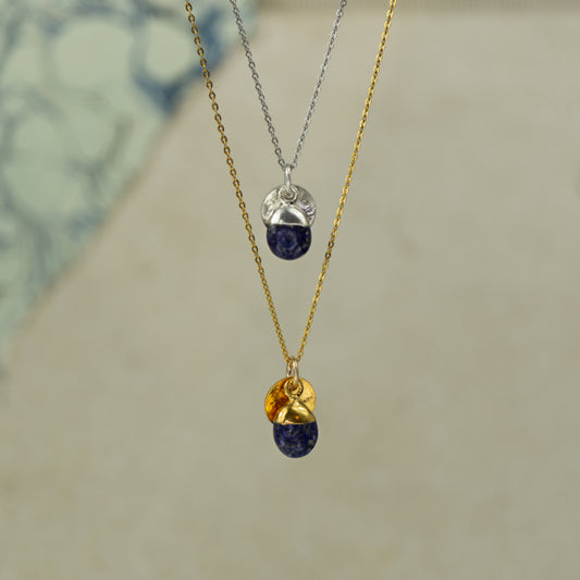 Tumbled Lapis Lazuli Pendant