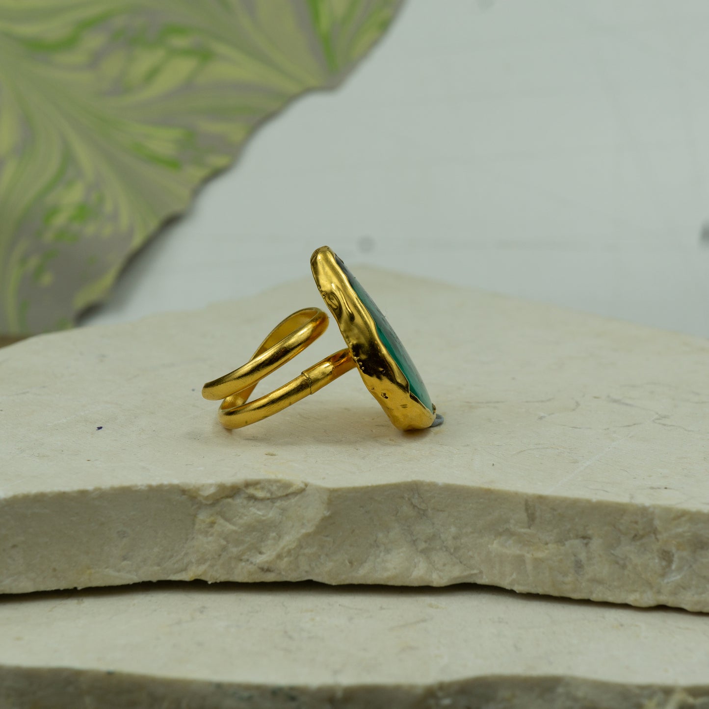 Malachite Ring