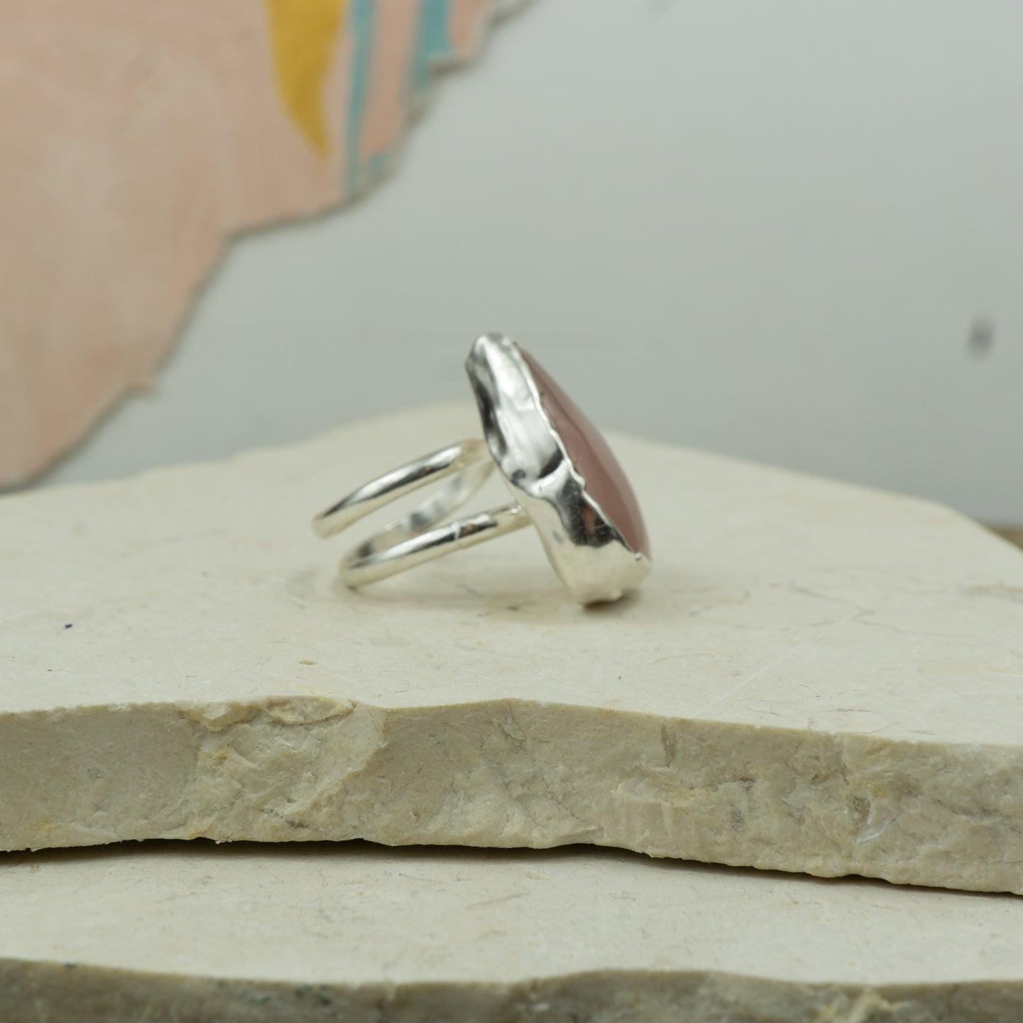 Rose Quartz Ring