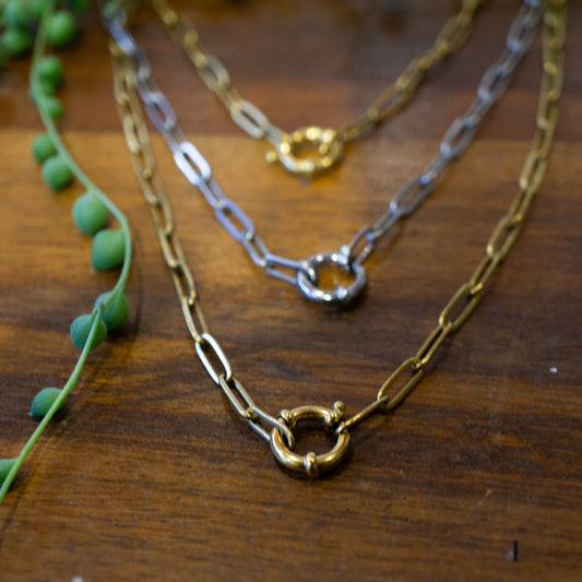 Chunky Paperclip Chain