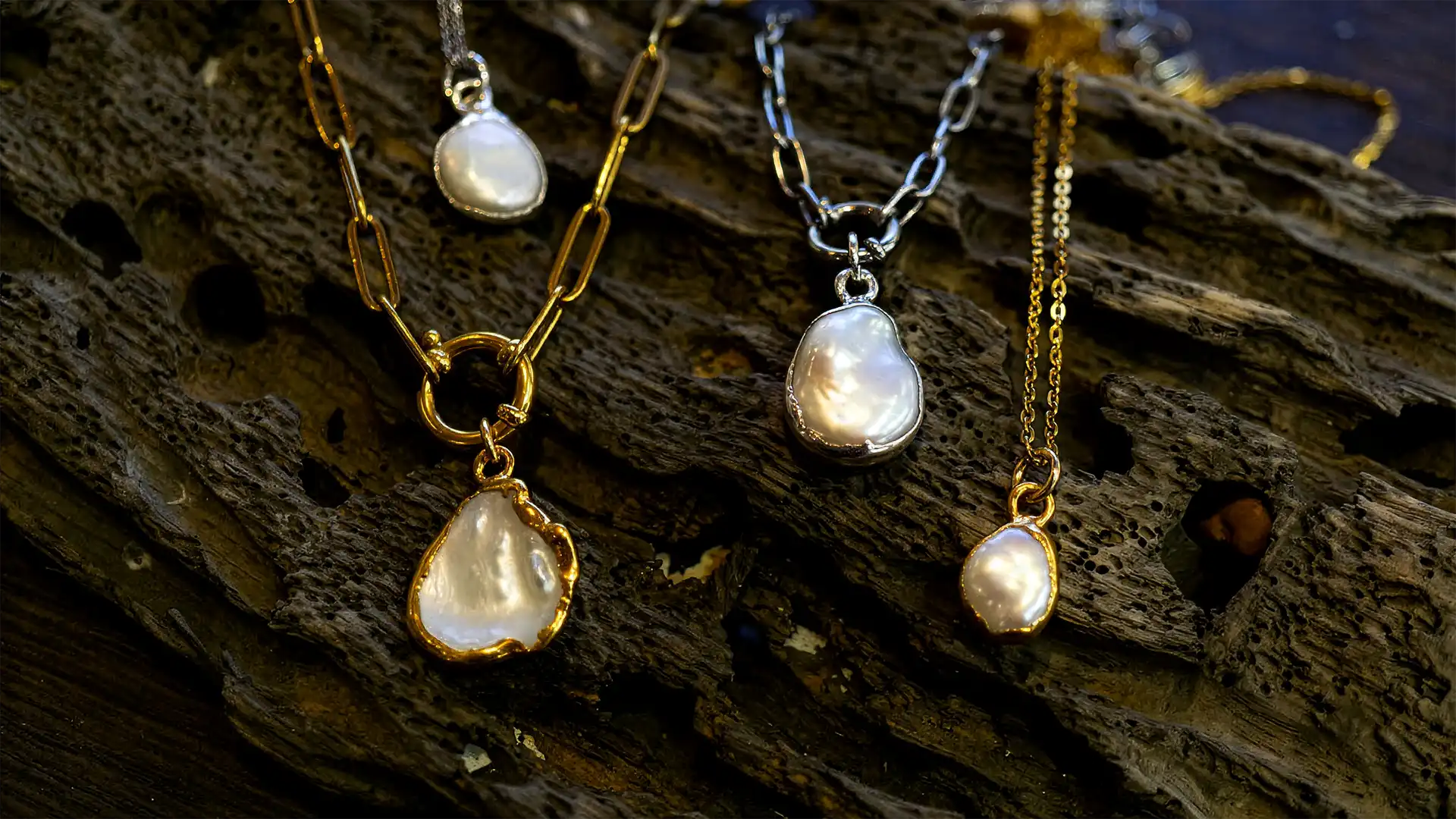 fresh water pearl pendants