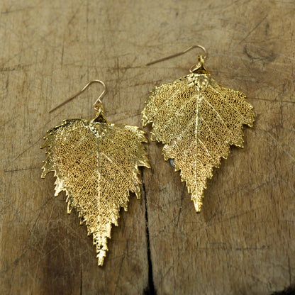 Large Birch Earrings