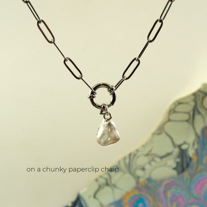 Keshi Pearl Pendant