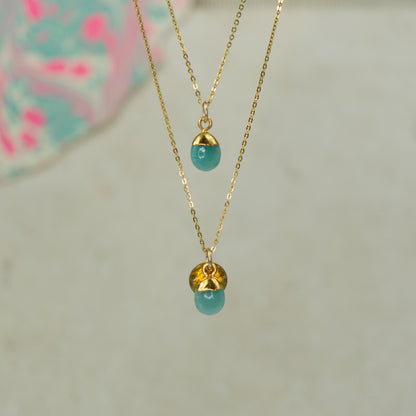 Tumbled Amazonite Pendant