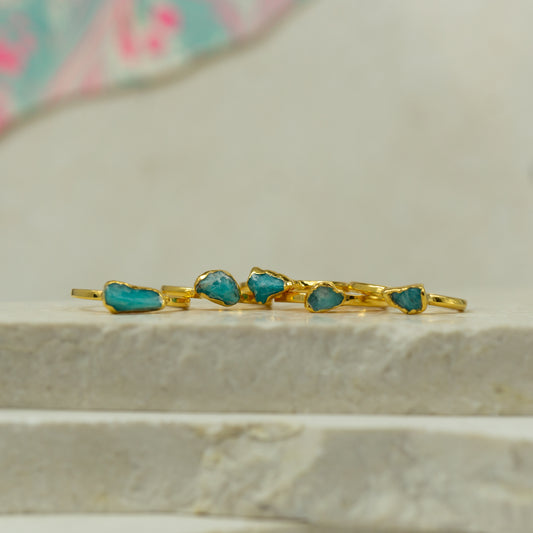 Amazonite Stacking Ring