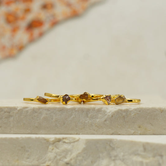 Citrine Stacking Ring