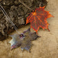 real Canadian leaf pendants in our copper  patinations on chains